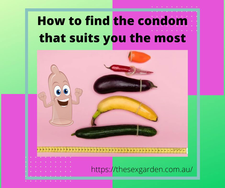 how to find condoms that suits you most