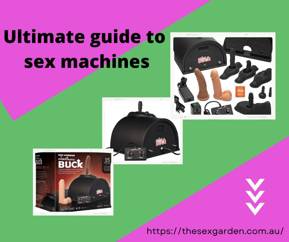 ultimate guide to sex machines