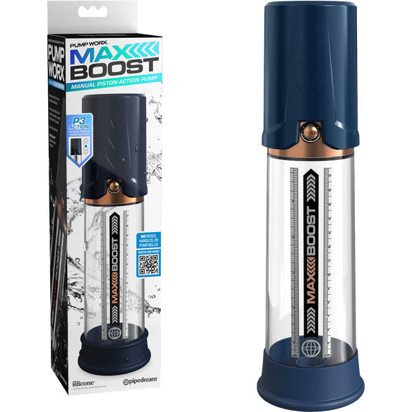 Pump Worx Max Boost - Blue/Clear