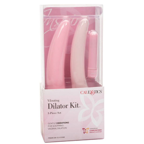 Inspire Vibrating Dilator 3-Piece Set (Pink)