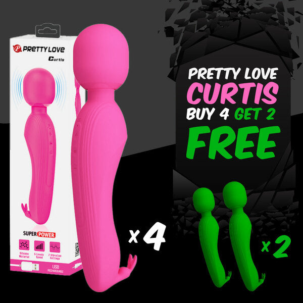 Pretty Love Rechargeable Curtis Wand