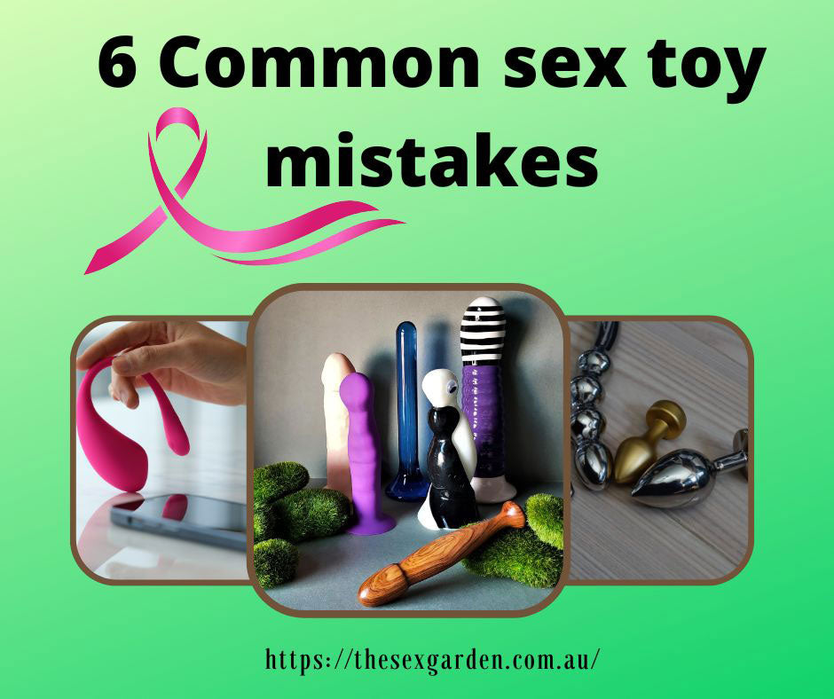 sex toy mistakes