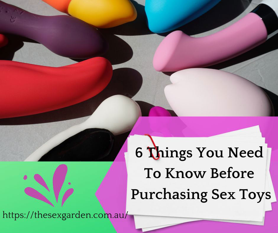 6 Things You Need To Know Before Purchasing Sex Toys