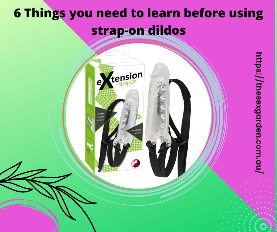 Things you need to learn before using strap-on dildos