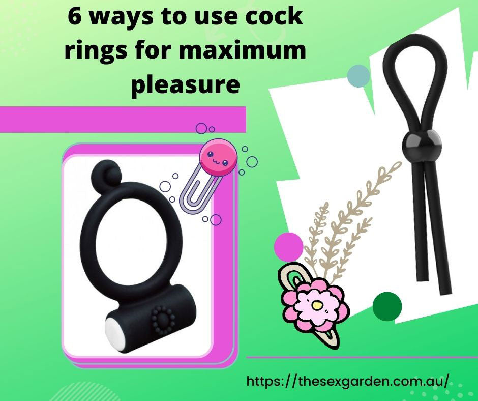 ways to use a cock ring