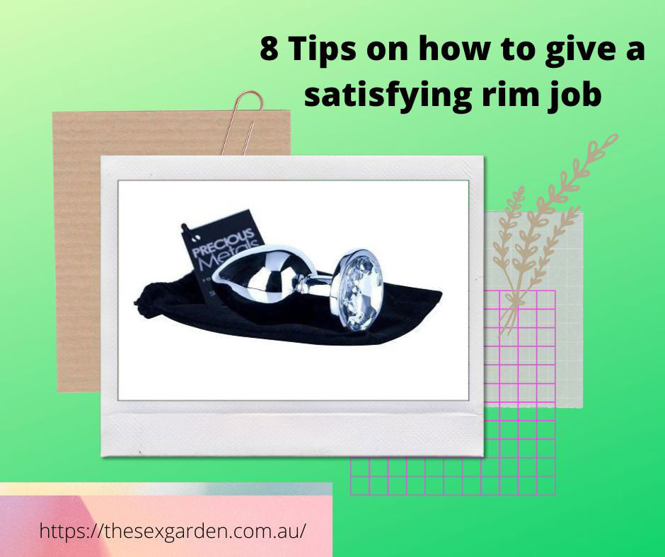 tips on how to give a rim job