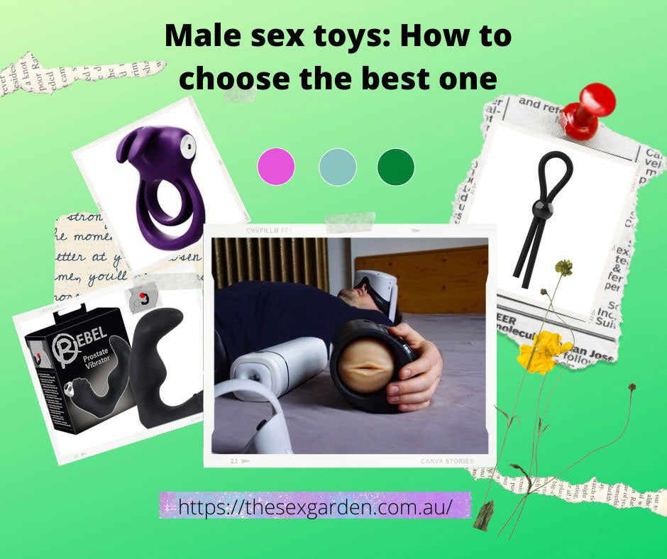 choosing male sex toys