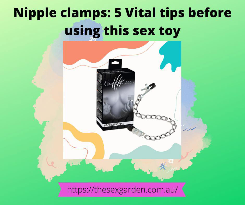 tips before using nipple clamps