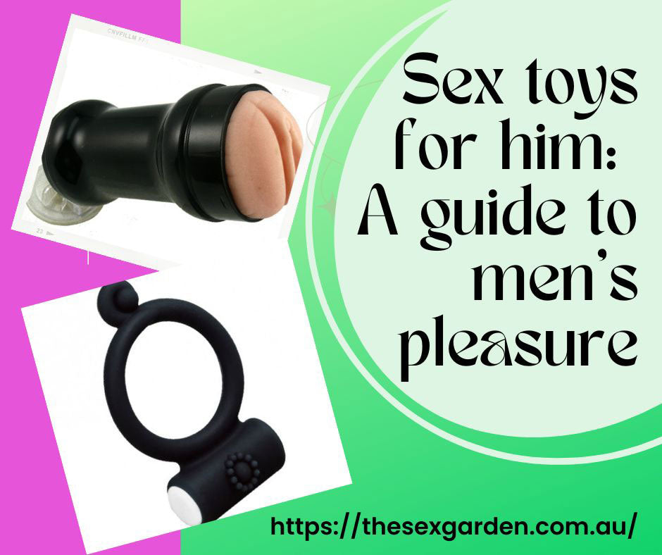 sex toys for him - guide to mens pleasure