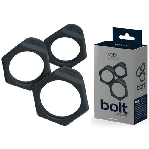 Vedo Bolt - Cock Ring - Just Black