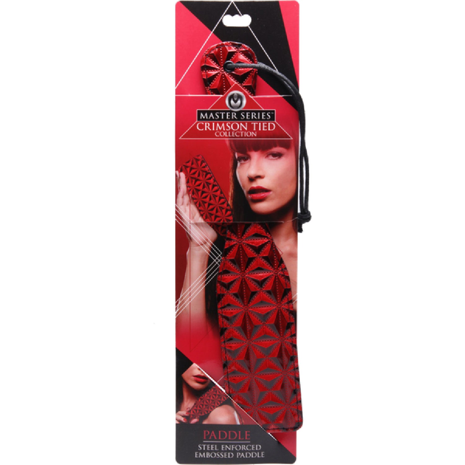 Crimson Tied Steel Enforced Spanking Paddle 2