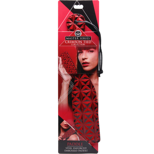 Crimson Tied Steel Enforced Spanking Paddle 2