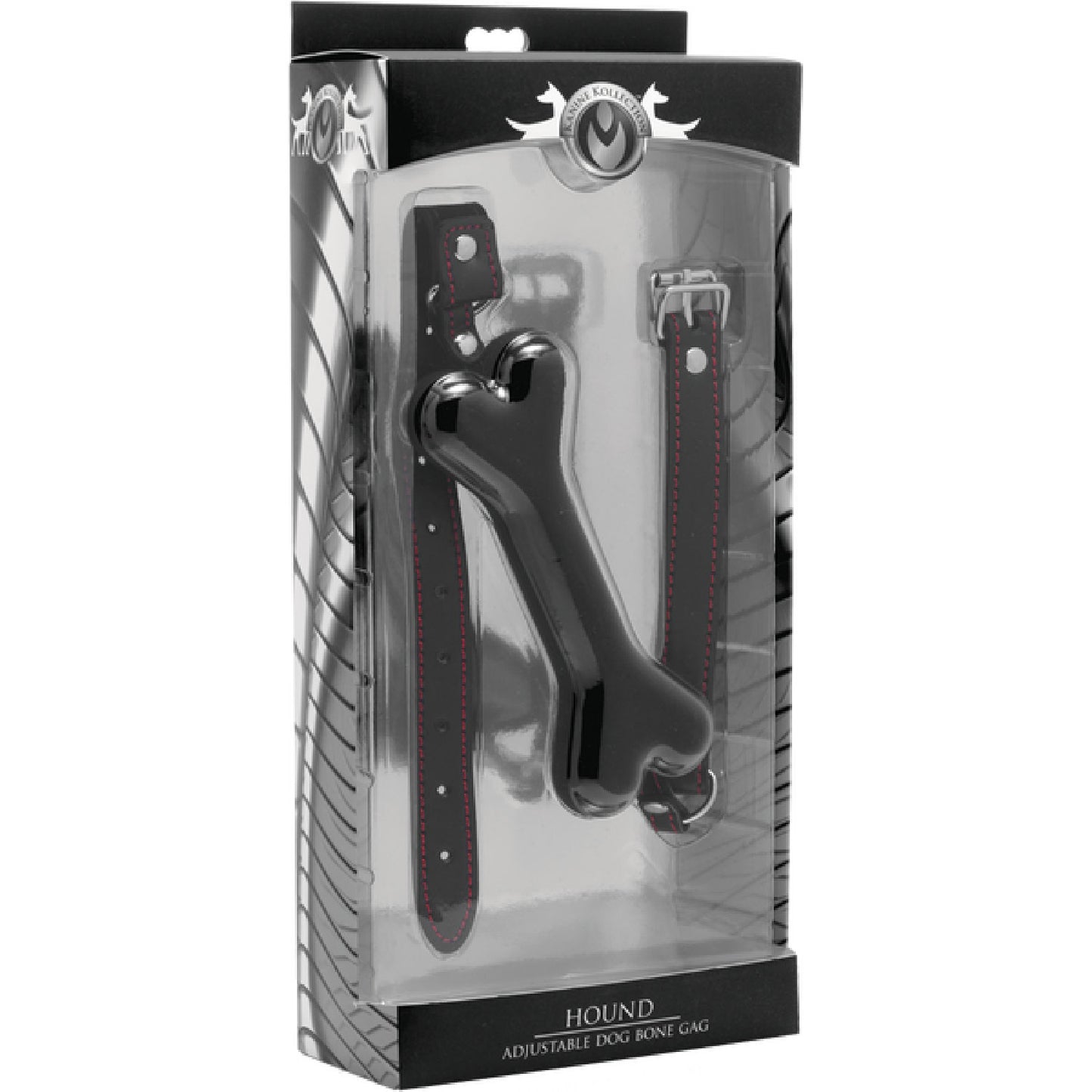 Hound Adjustable Dog Bone Gag 2