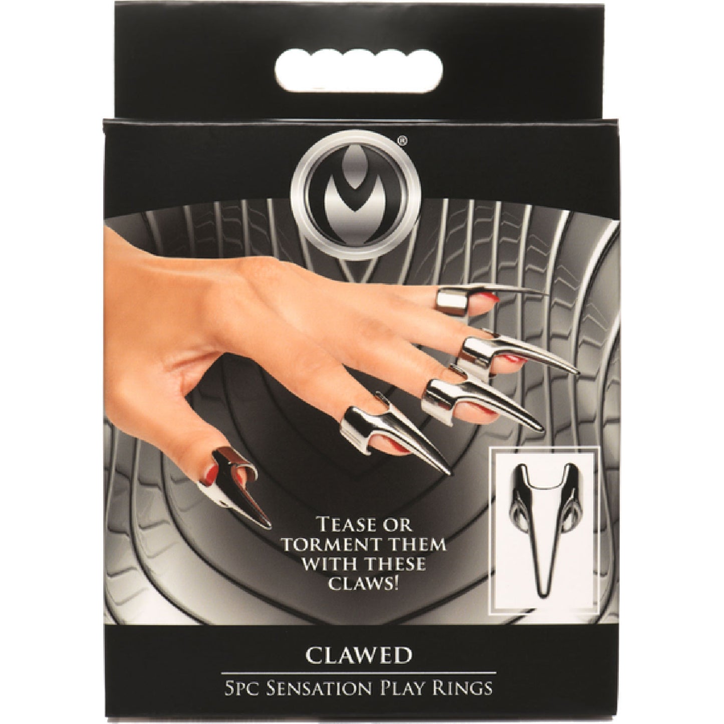 Clawed 5pc Sensation Play Rings 2