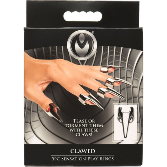 Clawed 5pc Sensation Play Rings 2