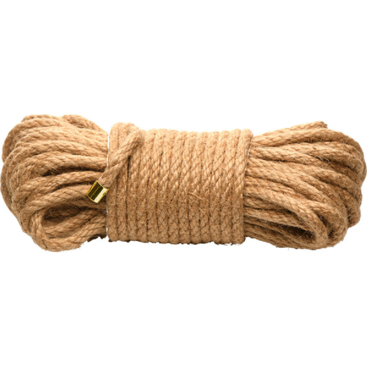 Tied Up Ultra Premium Braided Jute Rope 50 Ft