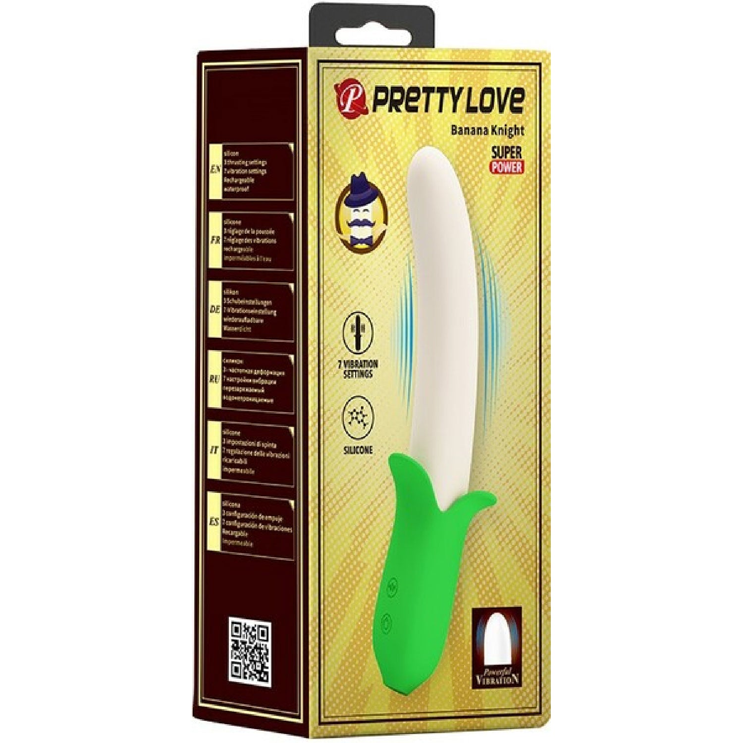 Rechargeable Banana Super Power Vibrator 2
