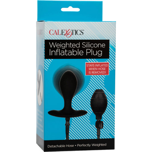 CalExotics Weighted Silicone Inflatable Plug 2