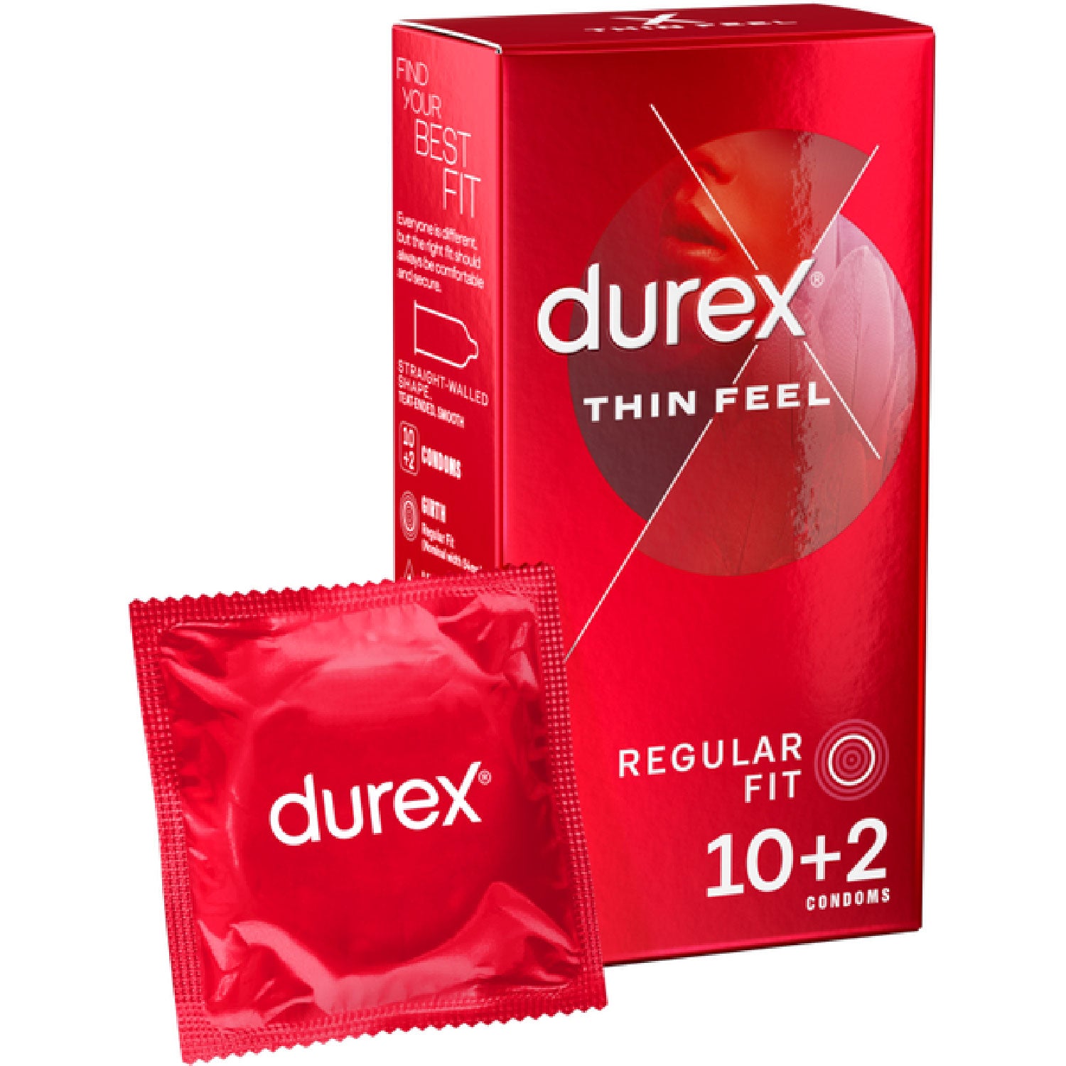 Thin Feel Regular Fit Condoms 10's   2 Free