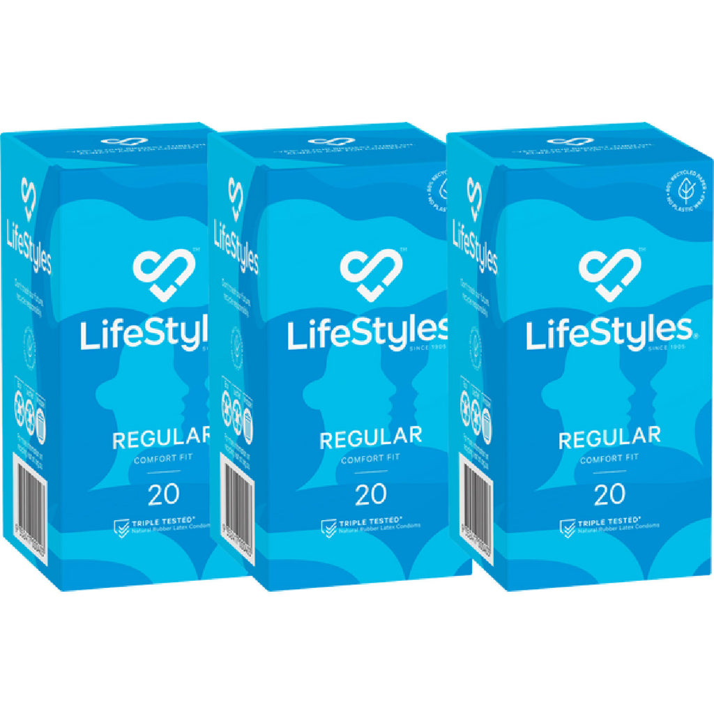 LifeStyles Regular 20's Comfort Fit Condom