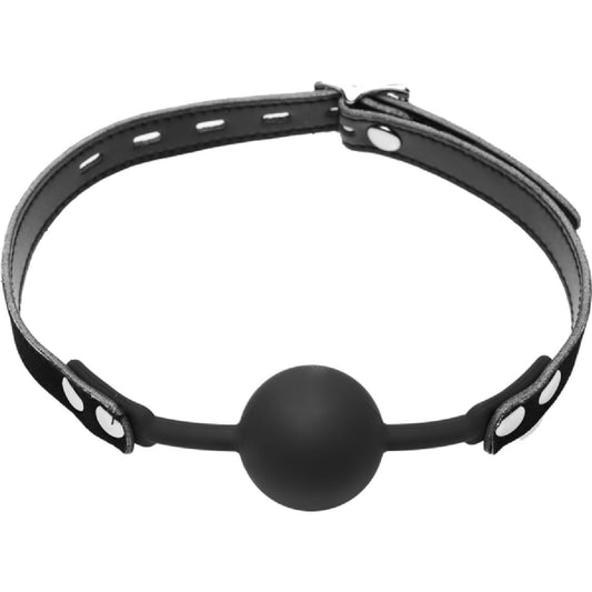 Premium Hush Locking Silicone Comfort Ball Gag 3
