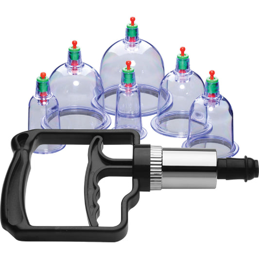 Sukshen 6 Piece Cupping Set With Acu-Points 3
