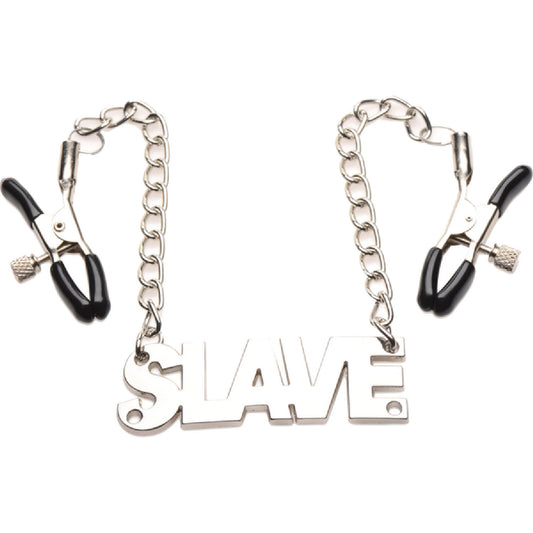 Enslaved Slave Chain Nipple Clamps 3