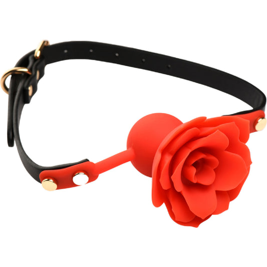 Blossom Gag Silicone Rose Gag 2