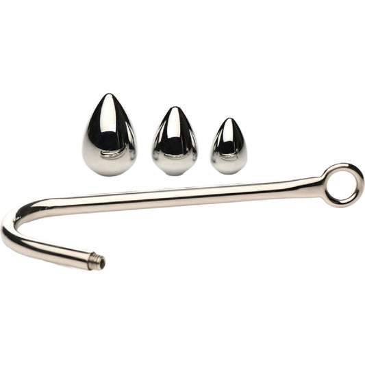 Anal Hook Trainer Anal Hook W/ 3 Plugs 3