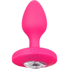 Cheeky Gems Medium Rechargeable Vibrating Probe Pink 3