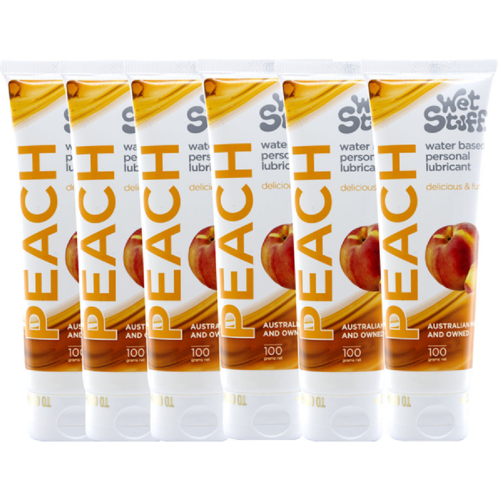 Wet Stuff Peach Water-based lubricant