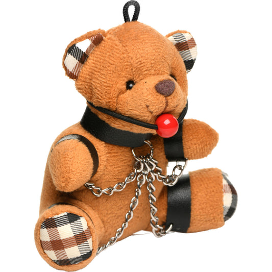 Gagged Teddy Bear Keychain 4