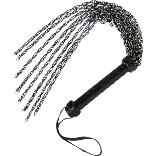 Gunmetal Chain Flogger