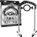 Mutiny Silicone O-Ring Gag With Nipple Clamps
