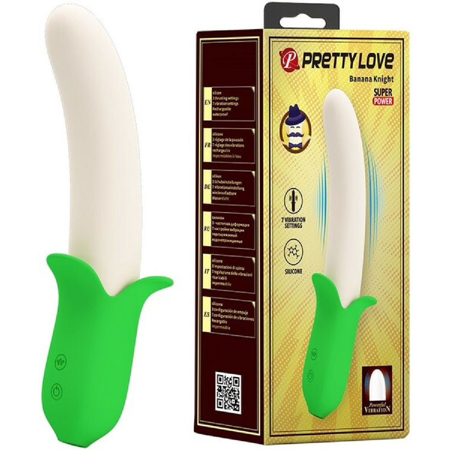 Rechargeable Banana Super Power Vibrator