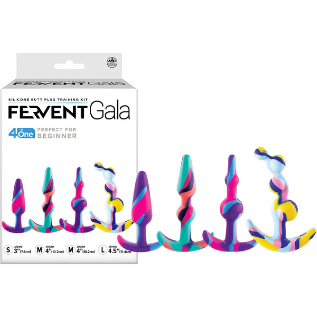 Fervent Gala Silicone Butt Plug Training Kit