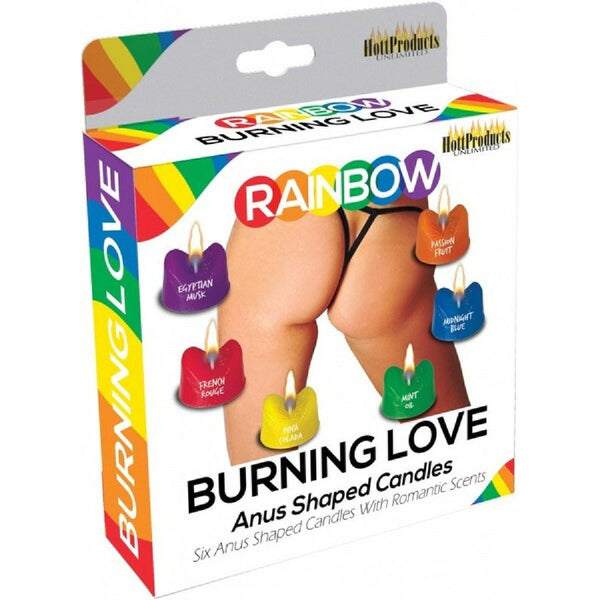 Hott Products Burning Love Candles