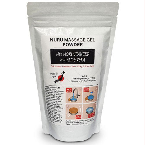 Nuru Vegan Massage Gel Powder AICHI 500g