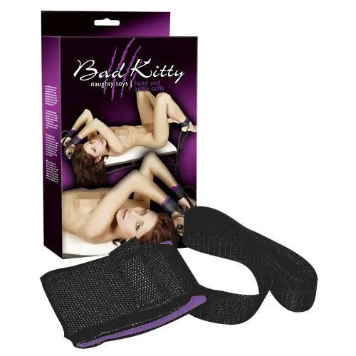 Bad Kitty Purple Box Hand and Ankle Cuffs