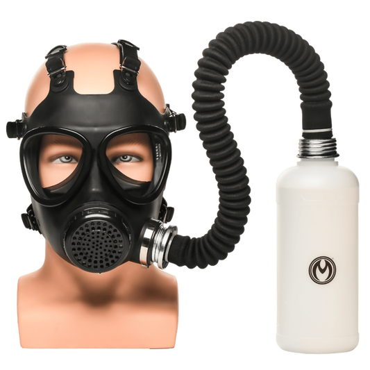 Inhaler Gas Mask with Bottle