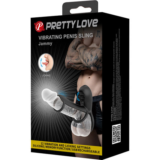 Pretty Love Vibrating Penis Sling Jammy 2