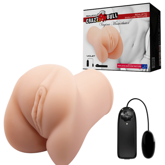 Vagina Masturbator Vibrating - Violet