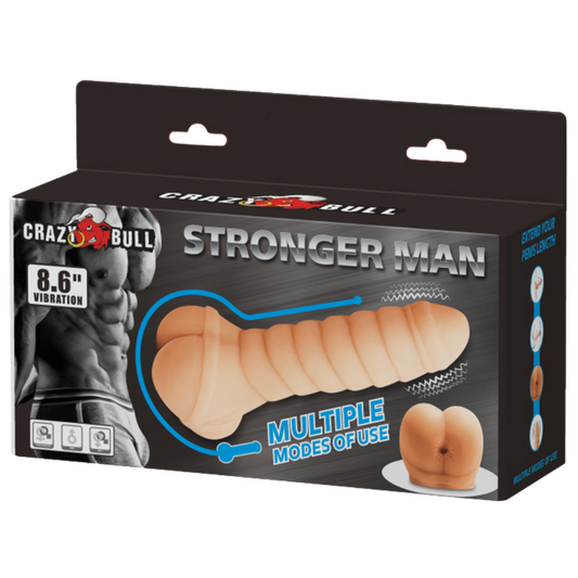 Stronger Man 8.6" Vibrating