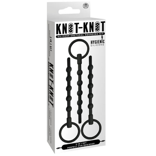 Silicone Urethal Sounding Kit - Ribbed 2