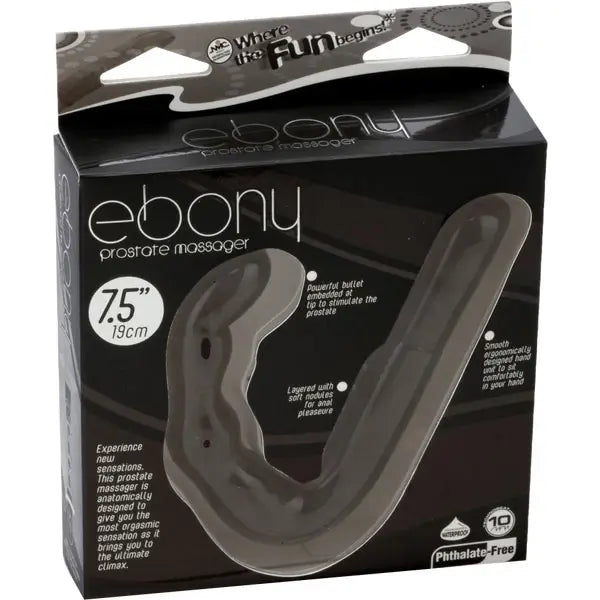 Ebony Prostate Massager 2