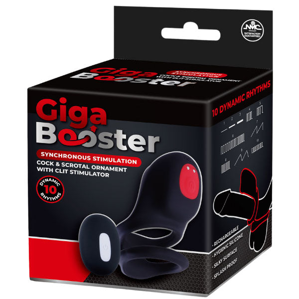 Cock & Scrotal Ornament with Clit Stimulator 2
