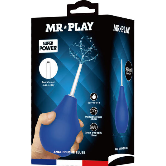 Mr. Play Anal Douche Bulb Blue 2