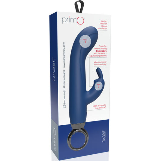 Screaming O PrimO Rabbit Vibrator Blueberry 3