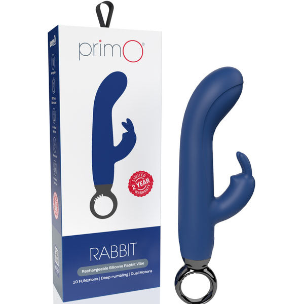 Screaming O PrimO Rabbit Vibrator Blueberry