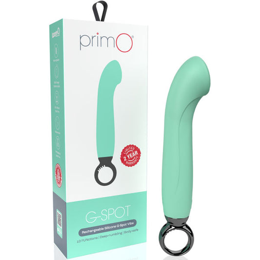 Screaming O PrimO G-Spot Vibrator Kiwi Mint